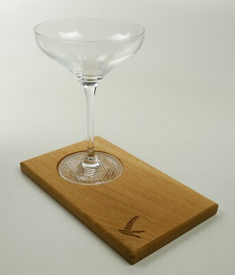 Grey Goose Vodka Cocktailglas Holzbrett Glorifier Servierbrett Untersetzer 9509