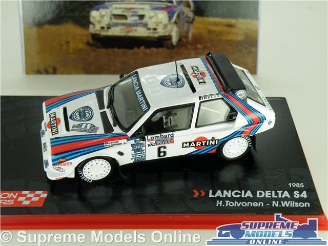 LANCIA DELTA S4 MODEL CAR 1985 RALLY 1:43 IXO TOIVONEN GROUP LANCIA DELTA S4 MODEL CAR 1985 RALLY 1:43 IXO TOIVONEN GROUP