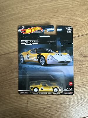 Hot Wheels 2022 Car Culture: Exotic Envy '69 Alfa Romeo 33 Stradale