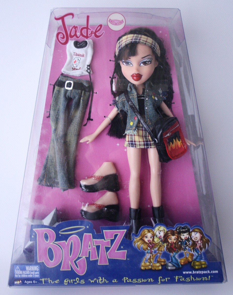 RARE 2003 BRATZ JADE 1ST WAVE FASHION COLLECTION MGA
