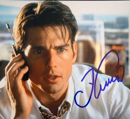 *PSA/DNA Cert* Tom Cruise 8x10 Photo in JERRY MAGUIRE ("Show Me the Money!") - Picture 2 of 4