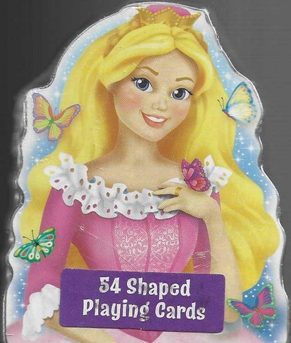 CreativeEdge 54 Shaped Princess Playing Cards 2010 - New