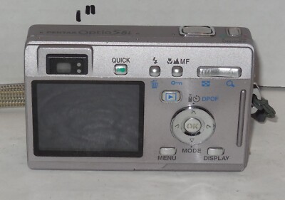 PENTAX Pentax Optio S5i 5.0MP Digital Camera - Silver for PENTAX Pentax Optio S5i 5.0MP Digital Camera - Silver for