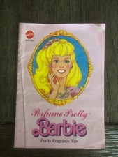 VINTAGE PERFUME PRETTY BARBIE 1987 FASHION BOOKLET BOOK MINI CATALOGUE