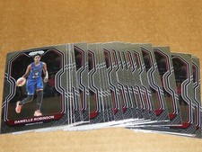 2021 Panini Prizm WNBA DANIELLE ROBINSON BASE LOT OF 22 CARDS FEVER #63