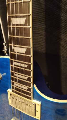 Harley Benton WMI-made SC-Custom III Flametop Eclipse Stainless Steel Frets MORE - Picture 16 of 20