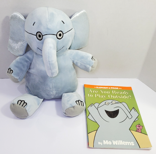Kohls Cares Mo Willems Gerald Elephant Plush PLUS Scholastic Soft Covered Book