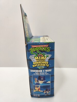 TMNT Mini Mutants Playset Dimension X Wars MISB Sealed NEW UNUSED