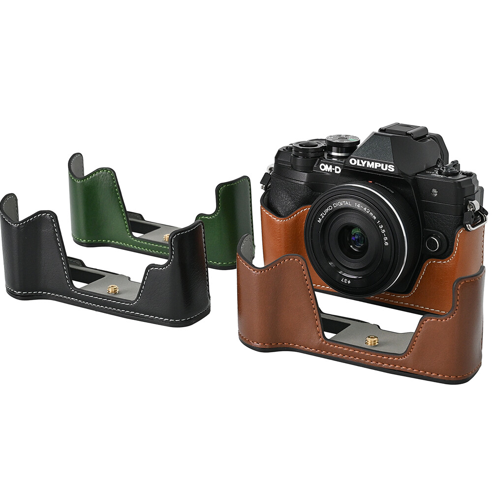 PU Case Body Base Protector for Olympus OM-D E-M10 EM10 Mark