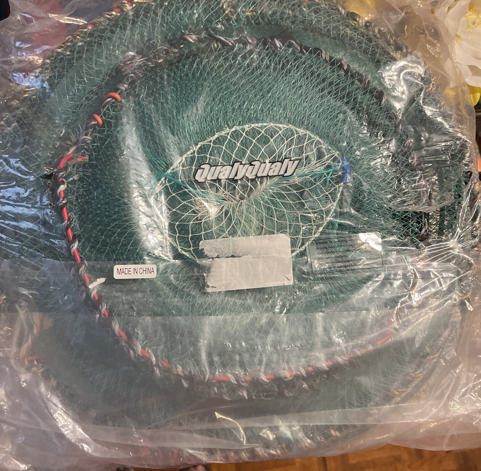 2PCS 9/13 Holes Fodable Fishing Bait Nets Crab Bait Traps Minnow Traps eBay