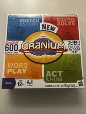Cranium 3 In 1 Board Game Adult Version - Brand New Factory Sealed