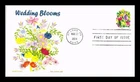 DR JIM STAMPS US COVER WEDDING BLOOMS TWO OUNCE RATE FDC PANDA CACHET