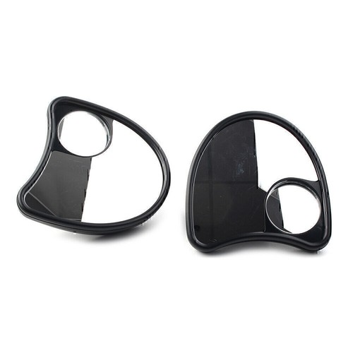Fairing Mount Mirrors Blind Spot Side Mirror For Harley Batwing Touring 96-2013 - Picture 5 of 8