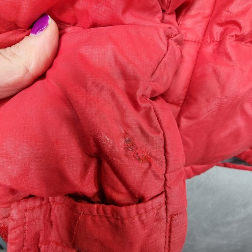 The North Face Jacket Womens Small Red 700 Puffer Down Filled Coat - Picture 21 of 21