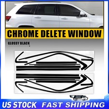 Chrome Delete Window Blackout Trim For Jeep Grand Cherokee 2011-2021 Accessories Chrome Delete Window Blackout Trim For Jeep Grand Cherokee 2011-2021 Accessories