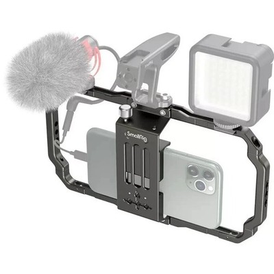 SmallRig 2791B Universal Mobile Phone Cage, Smartphone Video Rig Kit mit