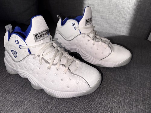 Nike Air Jordan Jumpman Team II White/Hyper Royal Sneakers 819175-114 Men's 10.5 - Picture 7 of 16