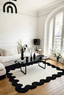Handmade Rug | Irregular Rug | Wool Rugs | Living Room Rug | Tufted A440