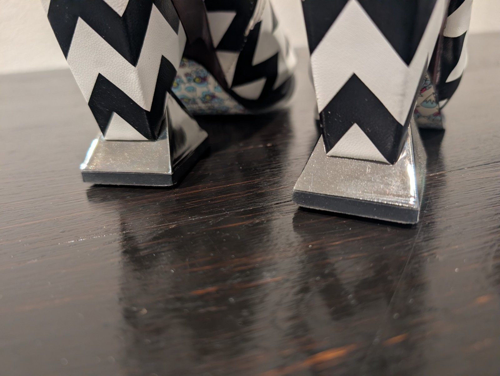 IRREGULAR CHOICE BOTOXIC CHEVRON Zig Zag WOMENS H… - image 6