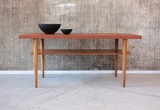 60er Teak Vintage Couchtisch Mid-Century 60s Coffee Table