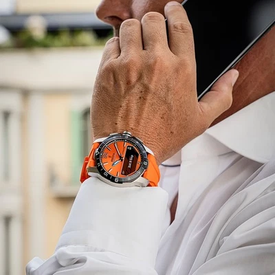 Festina Herrenuhr Silikon orange Festina Connected Armbanduhr UF23000/7 - Bild 1 von 4