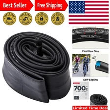 Replacement Bike Tire Tube, Bike Inner Tube, Standard or Self Sealing, Schrad...
