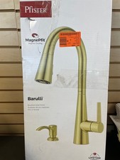 Pfister Barulli Kitchen Faucet Pull Down Spray Brushed Gold F-529-7BARBG