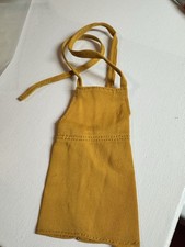 Vintage Barbie  s Mustard Yellow Overall Pants