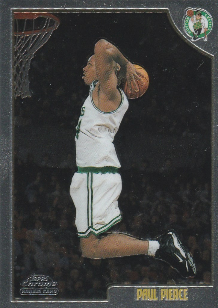 Paul Pierce RC 1998-99 Topps Chrome #135 Rookie MINT! Jayhawks