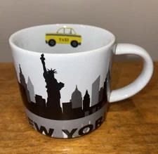 Coffee Cup Mug New York Skyline Taxi RE Room Essentials