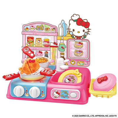 Sanrio Hello Kitty Stove Shines! Sizzling Kitchen Toy Figure Bandai