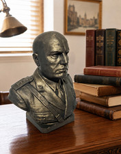 Benito Mussolini Il Duce Busto decorativo stile storico dal 1922 al 1943