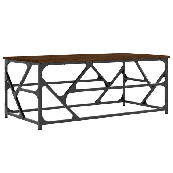 Couchtisch Braun Eichen-Optik 100X50X40 Cm Holzwerkstoff-image