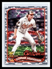 2024 Topps Series 2 1989 Topps Mega Box Foilboard #89B2-10 Gunnar Henderson