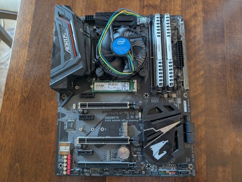 Intel core I5-8400 bundle with Gigabyte Z370 MOBO , 16GB DDR4 RAM AND 256GB NVME