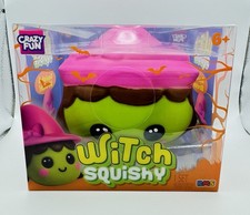 Crazy Fun RMS Witch Squishy Green Halloween Sensory Fidget Toy NEW