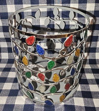 NEW Holiday Lights Single Wick Candle Holder Bath Body Works SHIPS FREE