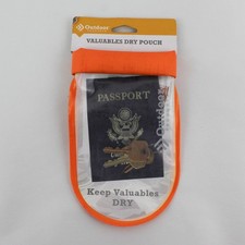 Outdoor Products Valuables Dry Pouch Watertight Seal  for Passport and Valuables