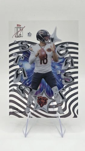 2025 Topps Signature Caleb Williams Base (RAW)