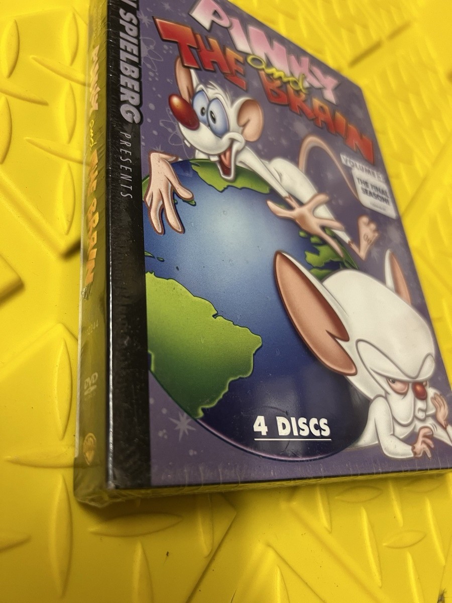 Pinky and the Brain - Vol. 3 (DVD, 2007, 4-Disc Set) for sale