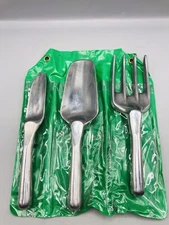 Vintage Nippon America Aluminum Garden Tools Set of (3) Trowel Cultivator