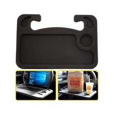 Cutequeen 2-in-1 Car Steering Wheel Desk - Portable Auto Laptop Tray  Eating...