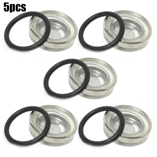 18mm Brake Master Cylinder Brake Reservoir Sight Glass Front Or Rear Brake - Picture 3 of 9