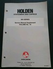 <!--F#f_0-->HOLDEN WH SERIES STATESMAN & CAPRICE SERVICE MANUAL Vol. 1A S/C V6 V8 Gen 3 GMH <!--F/-->