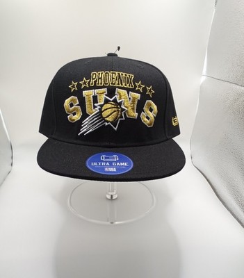Phoenix Suns Black and Gold Snapback Hat Adjustable Cap