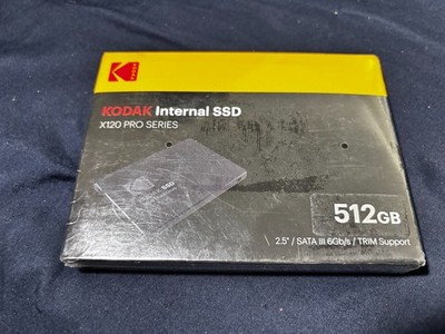 Kodak 512GB SSD X120Pro Series - Brand-New-Unopened - CrystalDiskInfo Stats Here