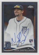 2014 Topps Chrome Image Variation Rookie Auto Nick Castellanos #4 Auto 0g4