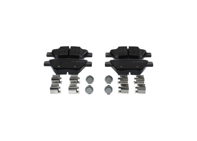 Plaquettes de frein BOSCH 0986494643 pour Audi avec système de disque arrière 2K5698451