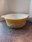 Vintage Pyrex CRAZY DAISY/SPRING BLOSSOM Casserole Dish 2.5 Qt #475 USA