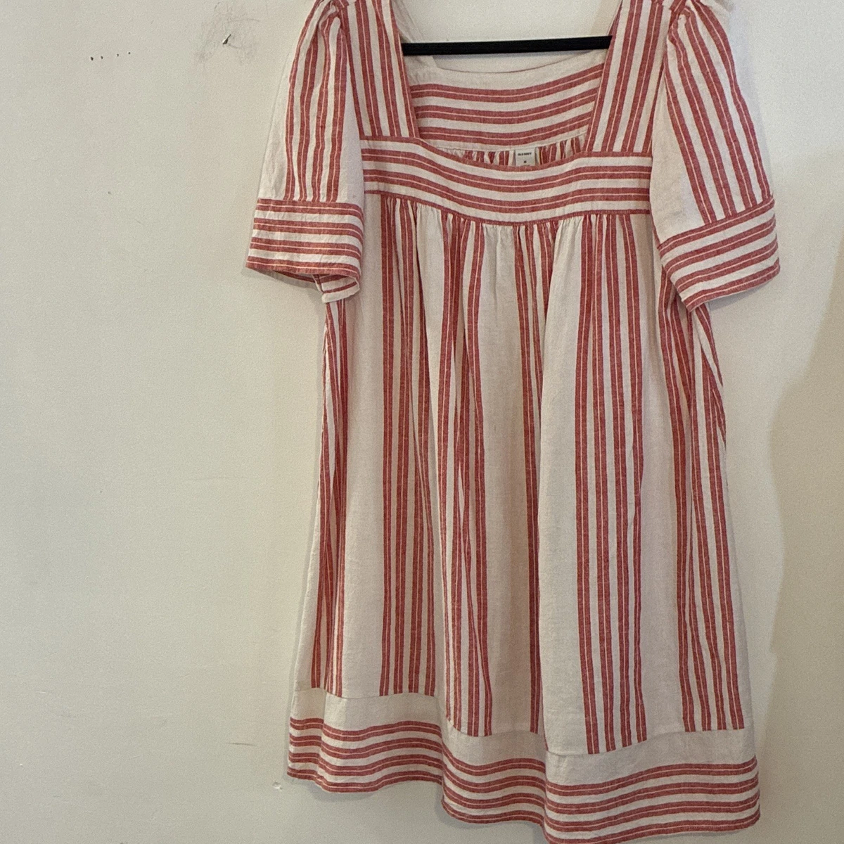 old navy casual dresses Linen Short Sleeve for Women for sale Adult size:4US Short Wedding Reception Dress options_wood Womens summer and xl (18)machine wash